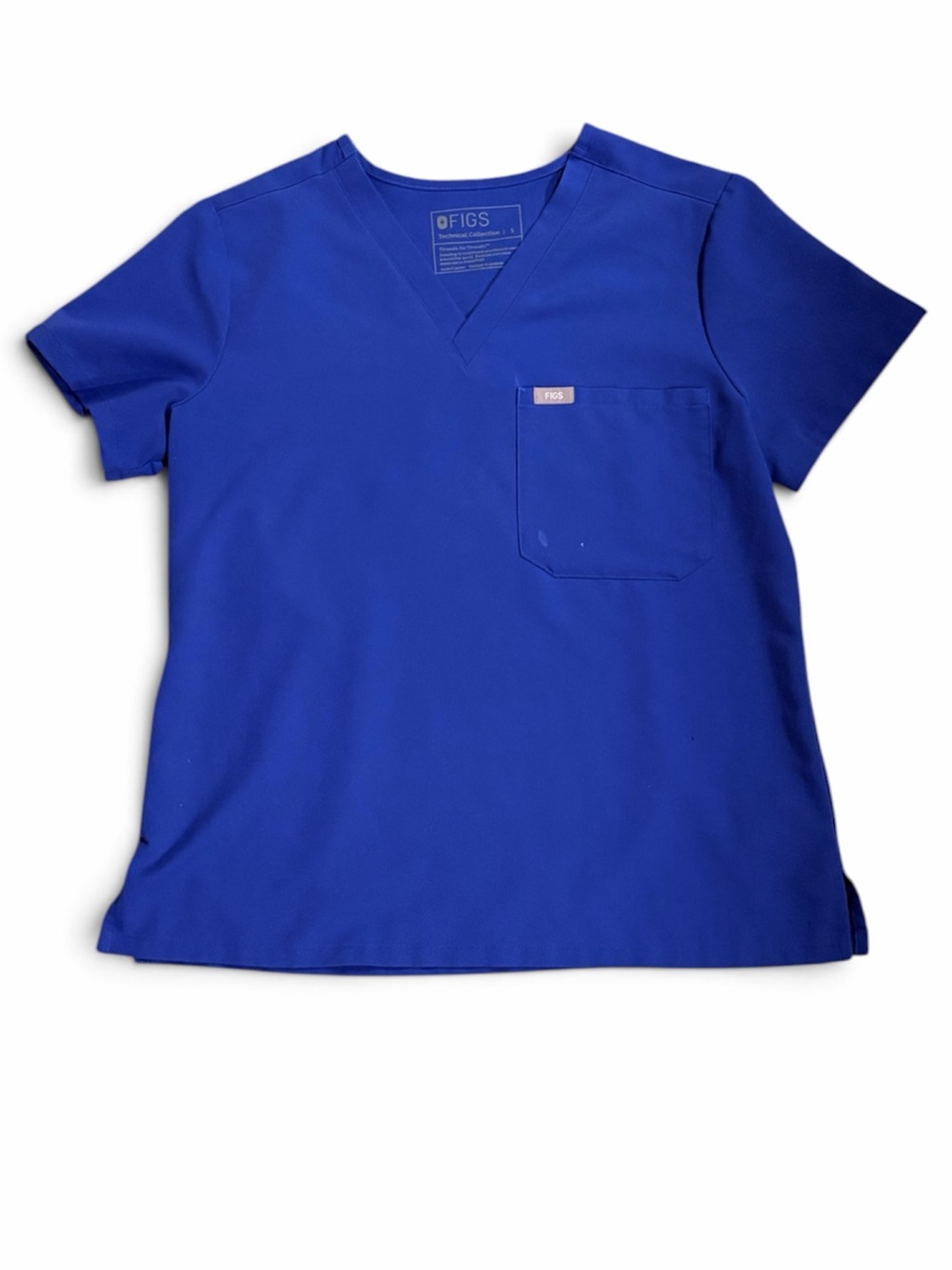FIGS winning blue top